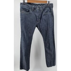 DIESEL THANAZ Jeans 29x30 (measures 32x30) Slim Straight Dark Italy Designer Y2K